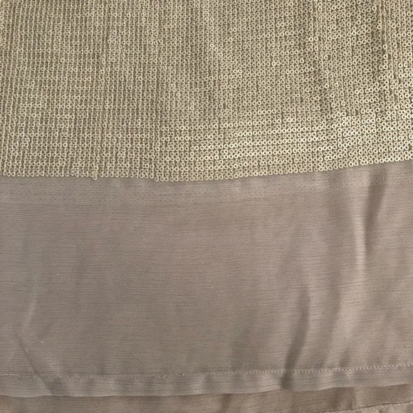 Silver Sequin Dress - Velvet by Graham & Spencer - Size L - Picture 6 of 9